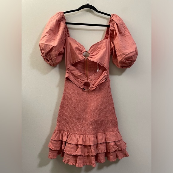 NWT V. Chapman Valerie Dress in Coral Apple‎ - 2 - Picture 2 of 13